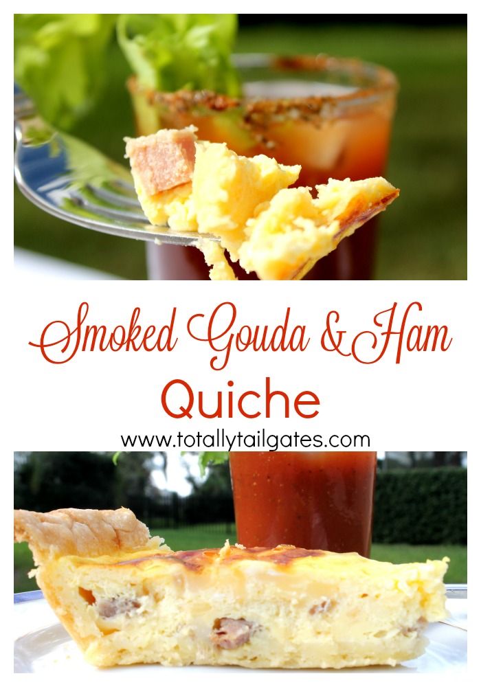 Be ready for brunch with our Smoked Gouda and Ham Quiche! It's a great way to use leftover holiday ham. 