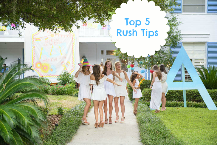 Top 5 Tips for Sorority Rush