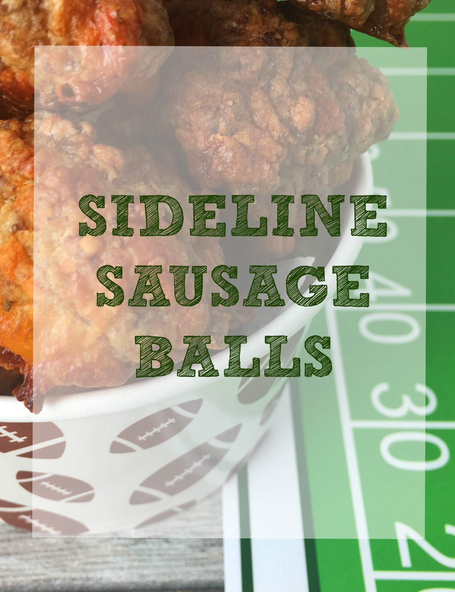 Sideline Sausage Balls are the BEST game day grub!