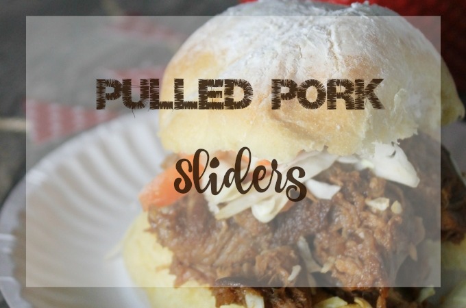 Pulled Pork Sliders are great for football tailgate parties!