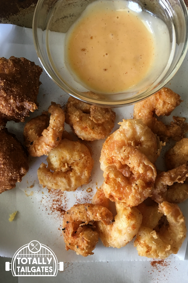 YUM! Simple Southern Fried Shrimp!