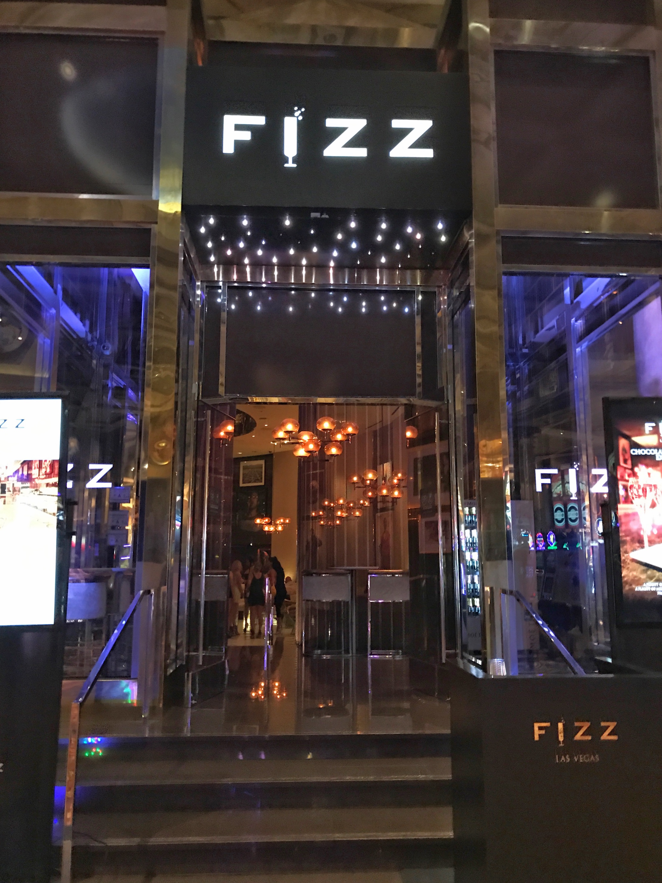 FIZZ Las Vegas is a champagne bar inside Caesar's Palace Las Vegas!