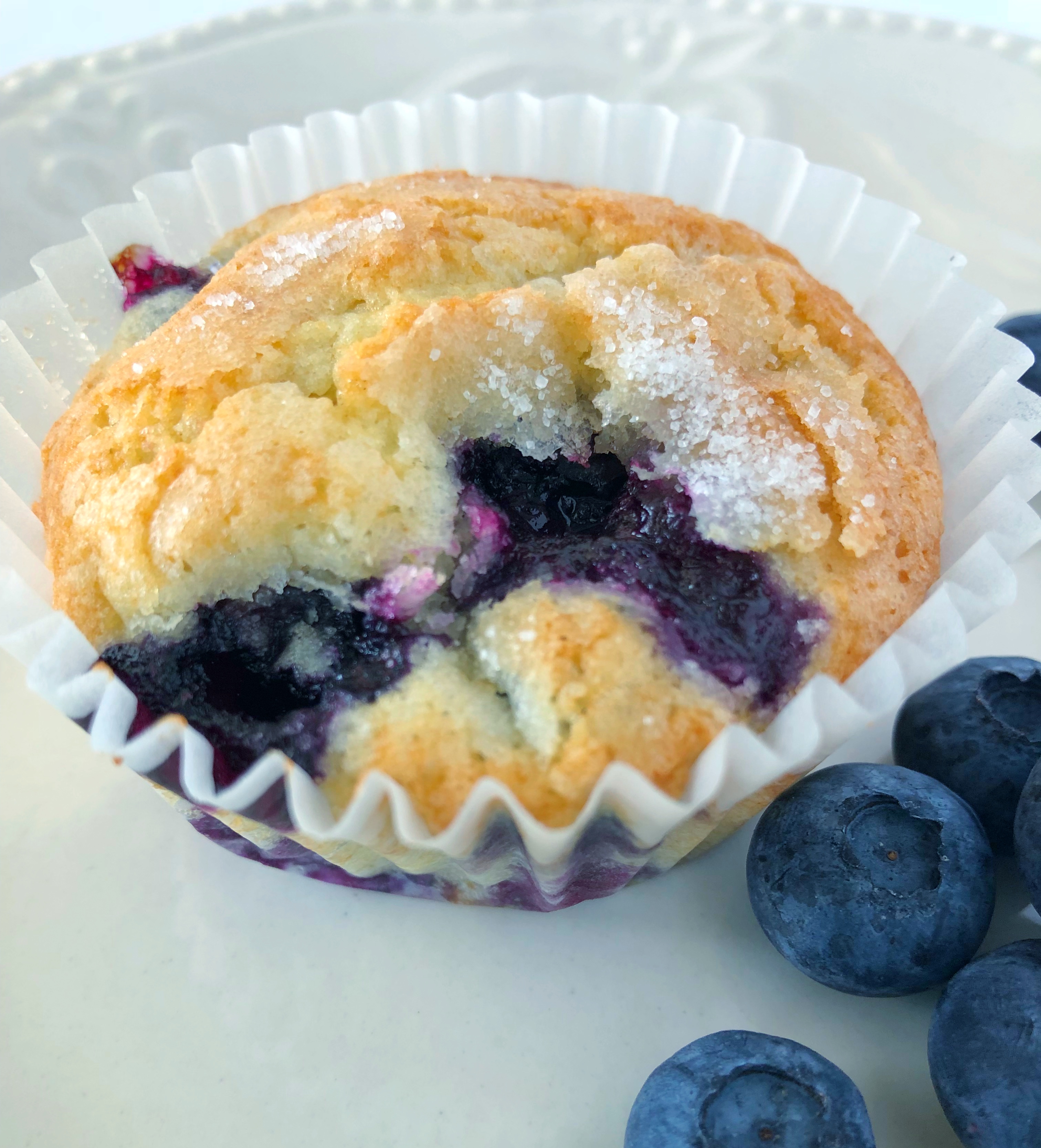Back-To-School Blueberry Muffins {aka Famous Department Store Blueberry Muffins}