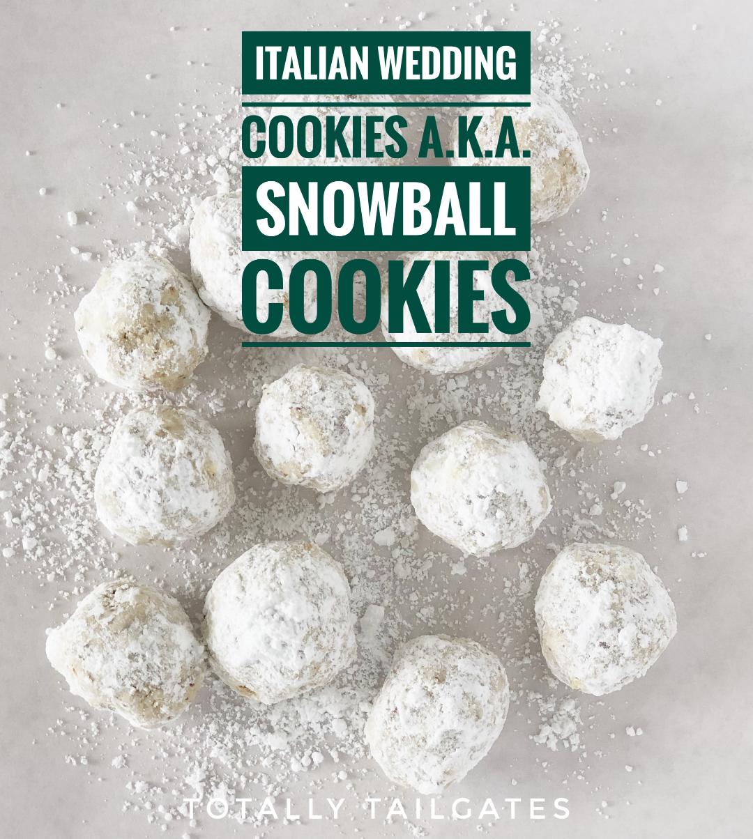 Italian Wedding Cookies