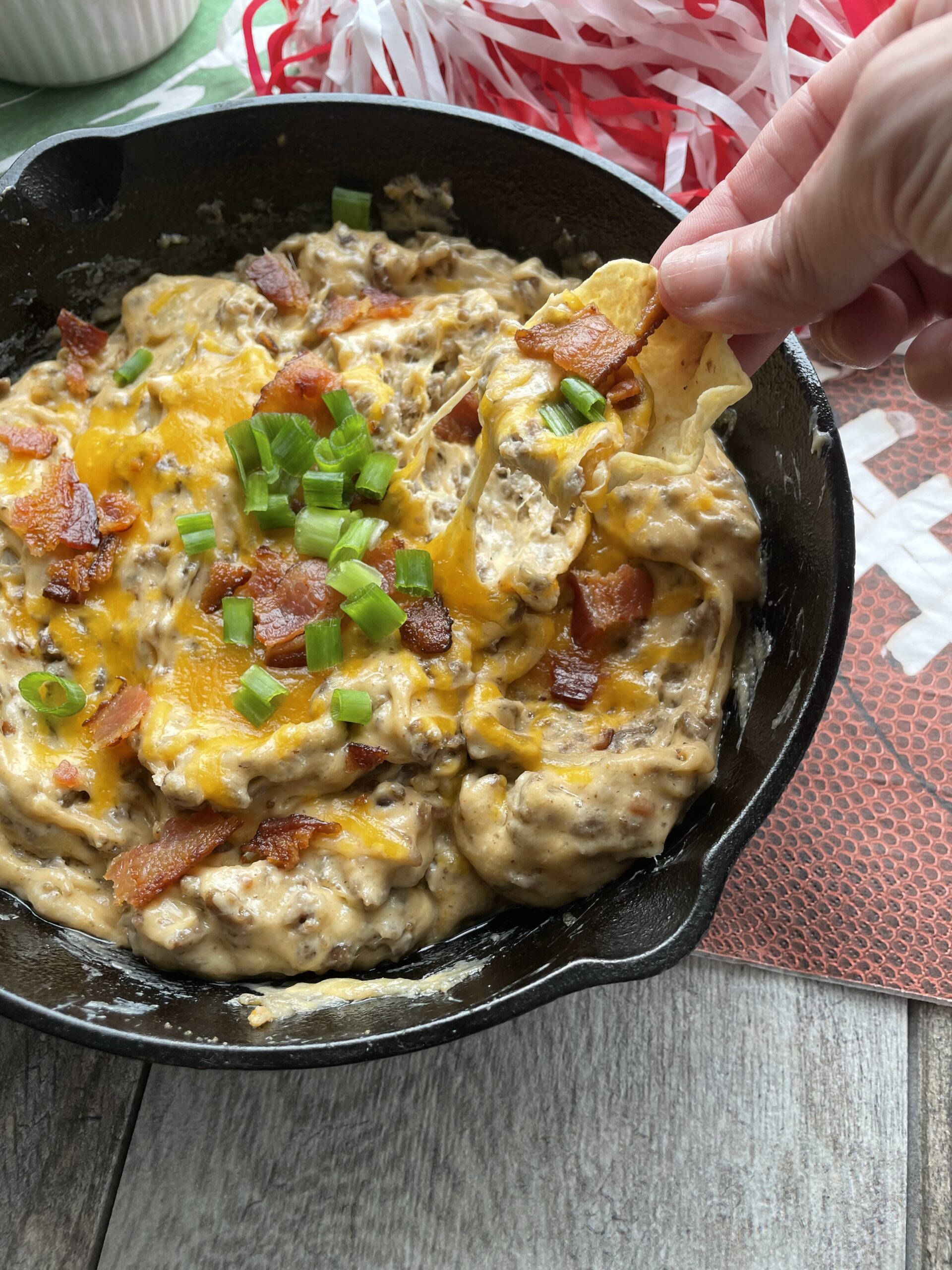 Cheeseburger Bacon Dip